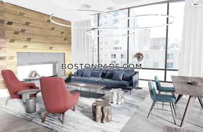 Seaport/waterfront Apartment for rent 2 Bedrooms 1 Bath Boston - $6,154 No Fee